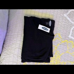 Old Navy Mens Black V Neck